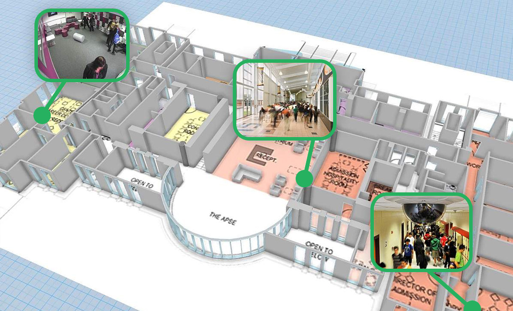 Interactive 3D Floor Plan, SafeTight Security, Oakland, CA, 510-439-9500